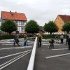 Zeltaufbau